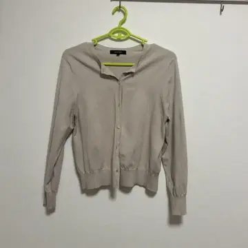UNTITLED 긴팔 가디건 아이보리