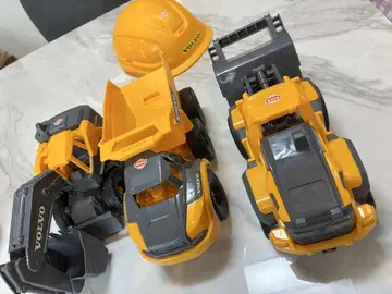 VOLVO 완구 셔블카 덤프트럭 세트