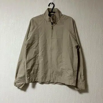 90s 칼 마이클스 베이지 점퍼 골드 지퍼 포함