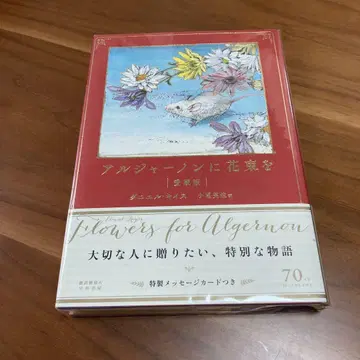 새상품급 미개봉 새상품 알제논에게 꽃다발을 애장판