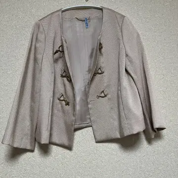 ANAYI 노카라 자켓 베이지
