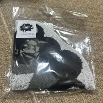 간사이 만박 한정판 미야쿠미야쿠 자카드 미니 타월 흑백