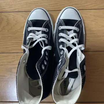 하이컷 CONVERSE ALL STAR 블랙/화이트 26.0cm