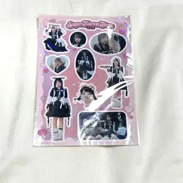 FRUITS ZIPPER 마츠모토 카렌 단순한 귀여운 카렌땅 씰 생일