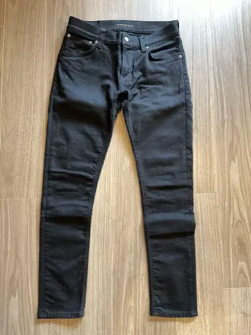 Nudie Jeans TIGHT TERRY Ever Black 30