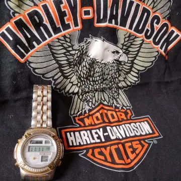 HARLEY-DAVIDSON 데지아나 손목시계 할리 빈티지 콤비