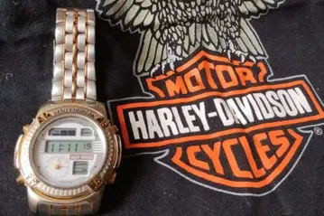 HARLEY-DAVIDSON 데지아나 손목시계 할리 빈티지 콤비