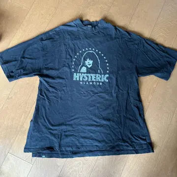 HYSTERIC GLAMOUR 블랙 T셔츠