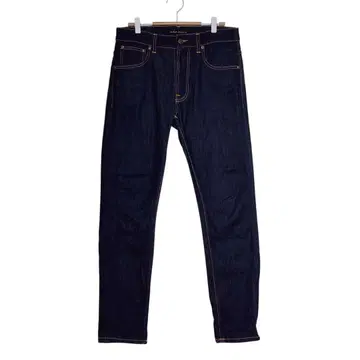 새상품급 Nudie Jeans 스키니 데님 팬츠 청바지 인디고 블루