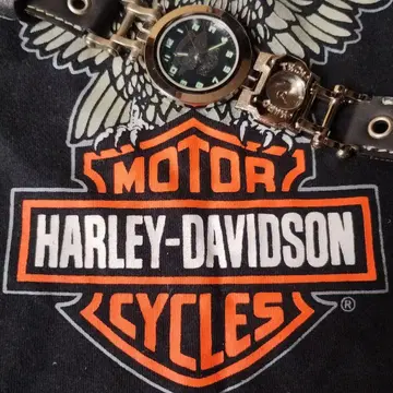 Harley-Davidson 이글 디자인 손목시계 빈티지 할리