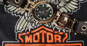 Harley-Davidson 이글 디자인 손목시계 빈티지 할리