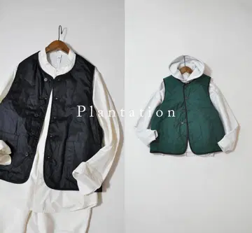 Plantation 플랜테이션 리버서블 충전솜 베스트