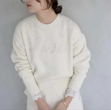 SLOBE IENA 슬로브 이에나 cherie 자수 니트