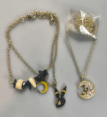 포켓몬 블래키 목걸이와 팔찌 세트