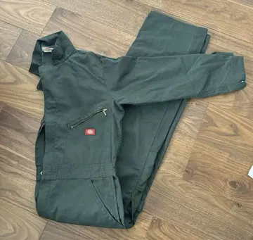 Dickies 다크 그린 작업복 오버롤 작업옷 업무복