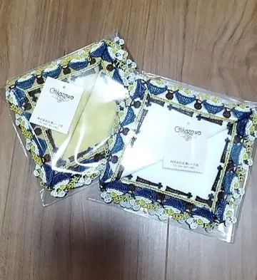 치카자와 레이스 시즌 타월 손수건 계란간장밥 2색 세트