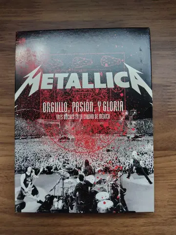 METALLICA DVD 멕시코 라이브