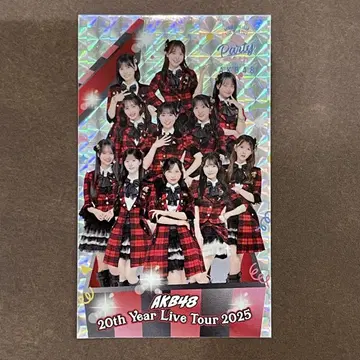 AKB48 20th Year Live Tour 2025 스크래치 레어