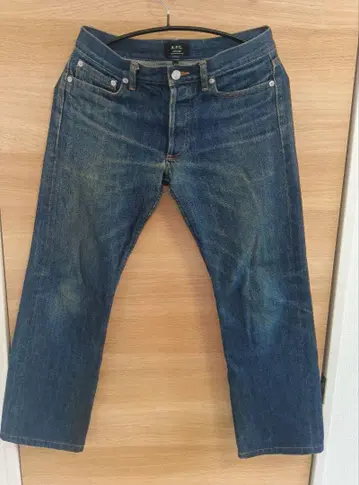 A.P.C. HIPSTER 스트레이트 데님 27 빨간색 귀