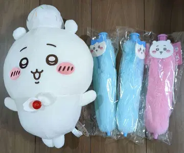 치이카와 (먼작귀) 복슬복슬 BIG 볼펜 생일 BIG 봉제 인형 4점