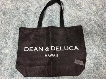 [ 새상품 ] DEAN & DELUCA 메쉬 토트백 L 사이즈 블랙