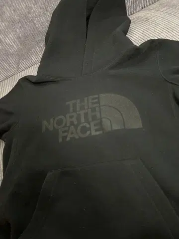 THE NORTH FACE 블랙 후드티 S