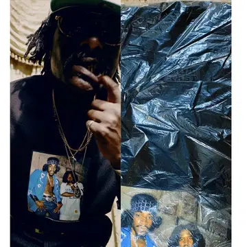 아웃캐스트 PLEASURES T셔츠 OUTKAST 블랙 XL