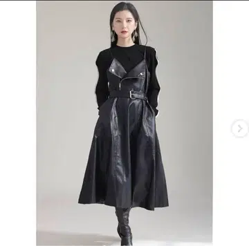 heenie heenie 가죽 원피스