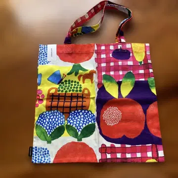 marimekko 컬러풀 꽃무늬 토트백