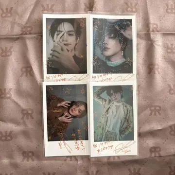 요시노 호쿠토 폴라로이드 포토 카드