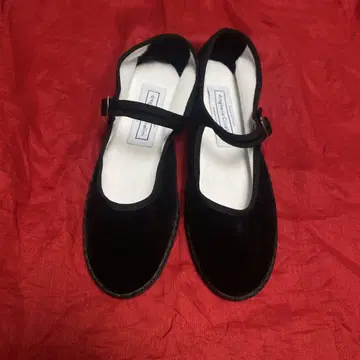 drogheria Crivellini 벨벳 스트랩 신발