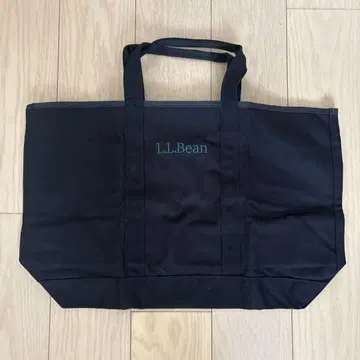 미사용 L.L.Bean 블랙 그로세리 토트백