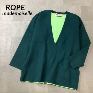 ROPE mademoiselle 로페 롱v넥 디자인 니트 38