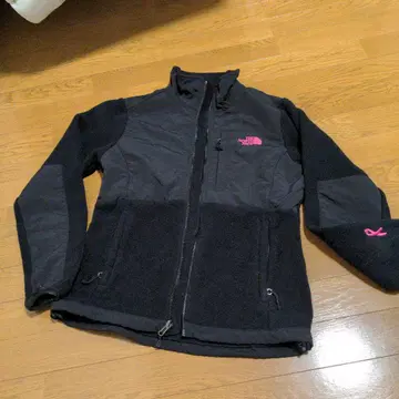 THE NORTH FACE 플리스 자켓 블랙/핑크