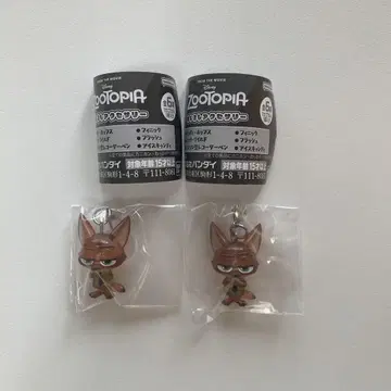 주토피아 메지루시 액세서리 닉 와일드 2개 세트