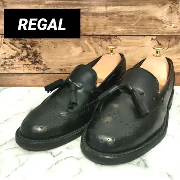 새상품급 리걸 REGAL 가죽 태슬 로퍼 V088 24cm