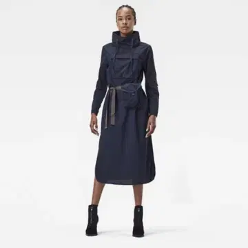 G-STAR RAW 아노락 튜닉 드레스 네이비 원피스