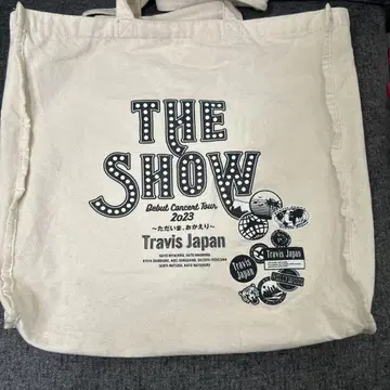TravisJapan THE SHOW 토트백 굿즈