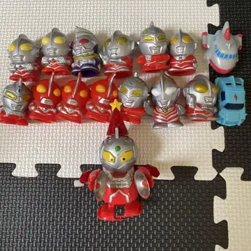 울트라 세븐 태엽 인형 울트라맨 소프트 비닐 손가락 인형 15개