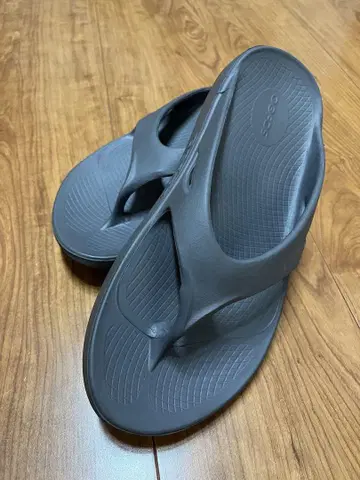 OOFOS 리커버리 샌들 그레이 26.0cm
