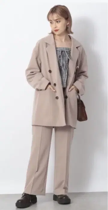 Heather SS 테일러드 자켓 핑크