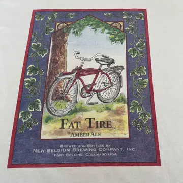 파타고니아 빈티지 Fat Tire Amber Ale 티셔츠