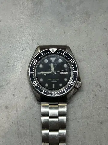 SEIKO PROFESSIONAL 200 다이버 워치 6458-6020