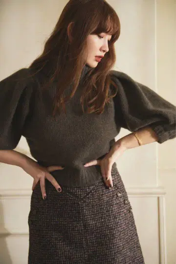 Cashmere Nep Knit Top