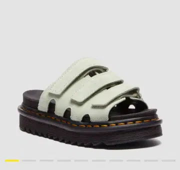 Dr. Martens Raine Slide 샌들 Sage Green