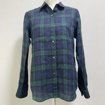 KAMAKURASHIRT 카마쿠라셔츠 린넨 체크 셔츠 블라우스