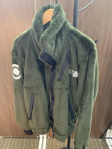 THE NORTH FACE 플리스 자켓 올리브 그린