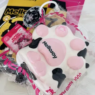 mellojoy 스퀴즈 고양이 손톱 밀크 손톱