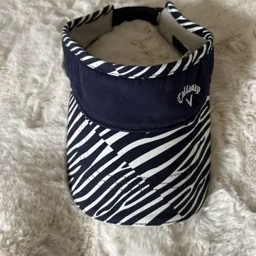 캘러웨이 제브라 패턴 바이저 네이비