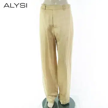 새상품 ALYSI 세미 와이드 팬츠 42 EPT1069 L 사이즈